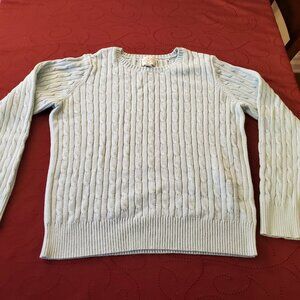 Light sea foam sweater